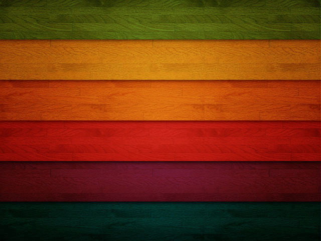 彩色木板PPT背景图片