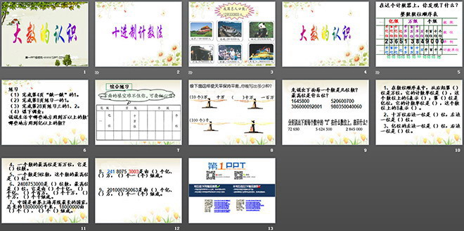 《大數(shù)的認(rèn)識(shí)》PPT課件