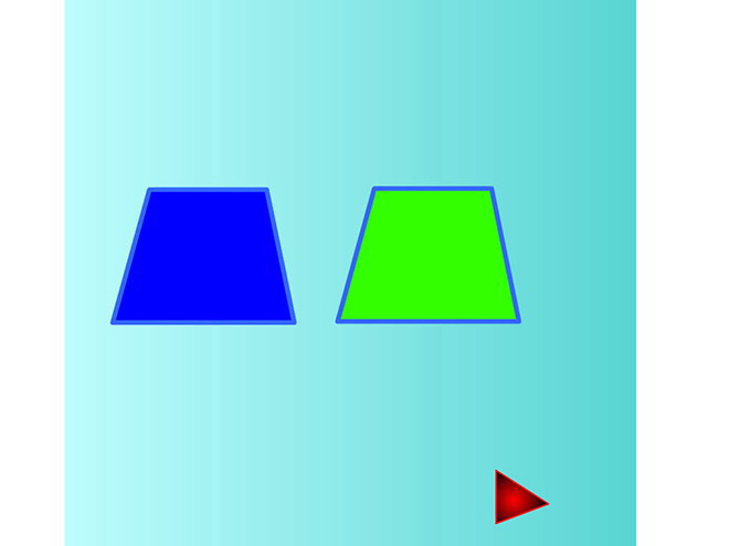 《梯形的面积》多边形的面积Flash动画课件2
