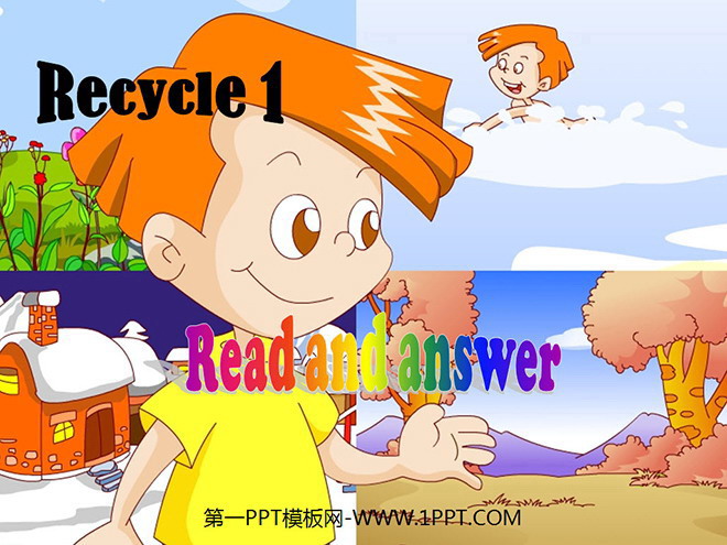 人教版PEP五年级英语上册《recycle1》第二课时PPT课件