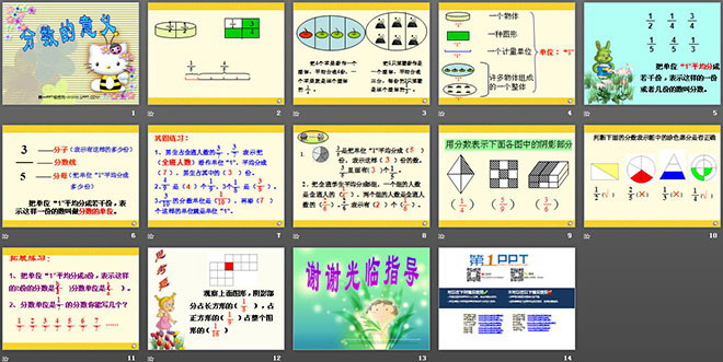 《分數(shù)的意義》分數(shù)的意義和性質(zhì)PPT課件2