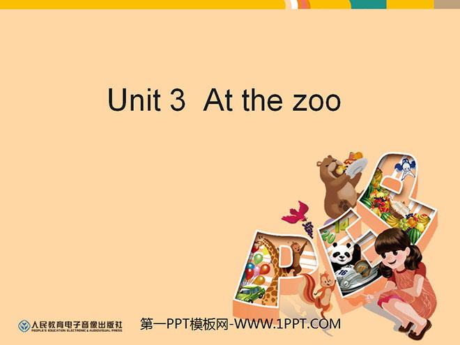 《At the zoo》教学建议PPT课件