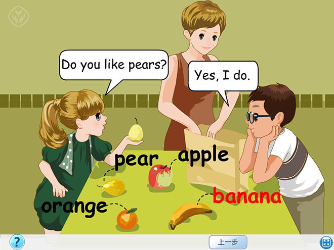 《Do you like pears?》Lets learn Flash动画课件