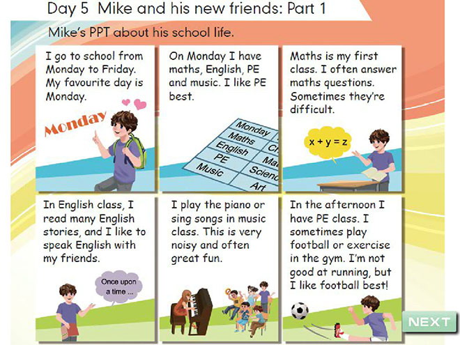《Mike\s happy days》mike and his new friends Flash动画课件