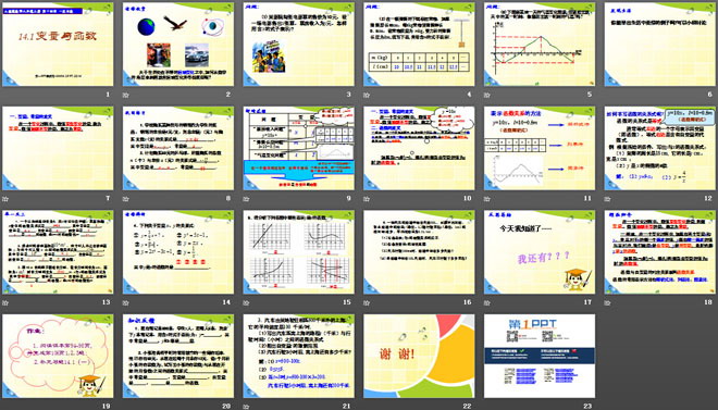 《變量與函數(shù)》一次函數(shù)PPT課件2