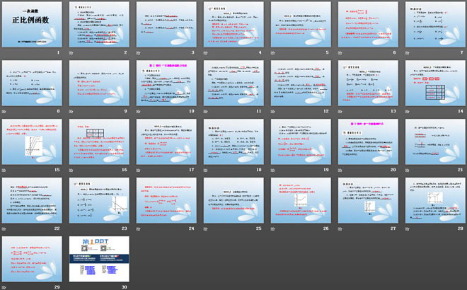 《正比例函數(shù)》一次函數(shù)PPT課件