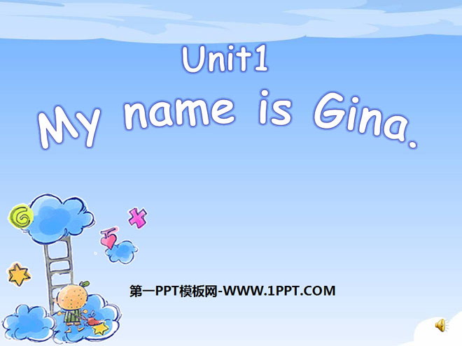 《My name\s Gina》PPT课件5