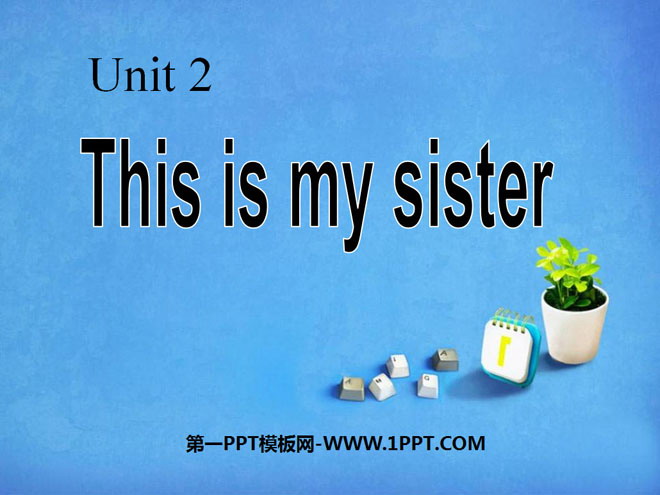 《This is my sister》PPT课件5