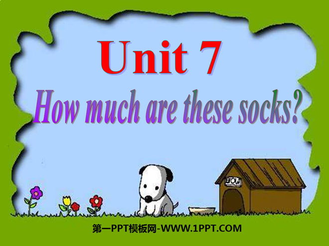 《How much are these socks?》PPT课件