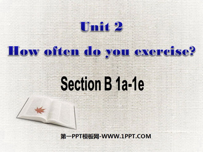 《How often do you exercise?》PPT课件5