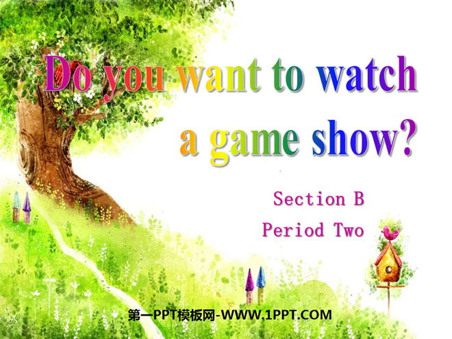 《Do you want to watch a game show》PPT课件15
