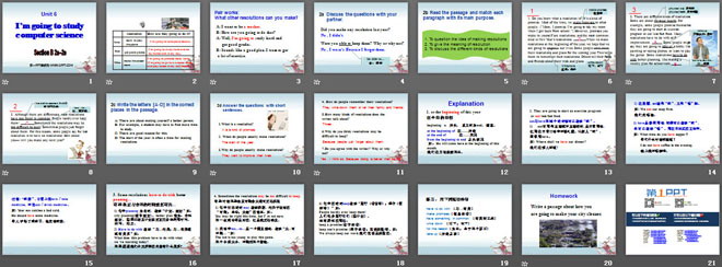 《I\m going to study computer science》PPT課件11