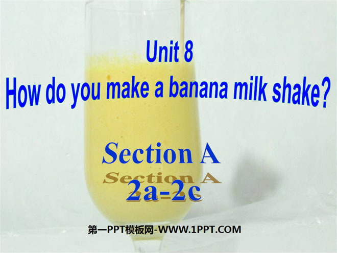 《How do you make a banana milk shake?》PPT课件12