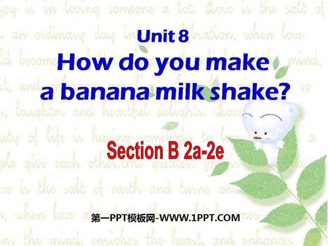 《How do you make a banana milk shake?》PPT课件16