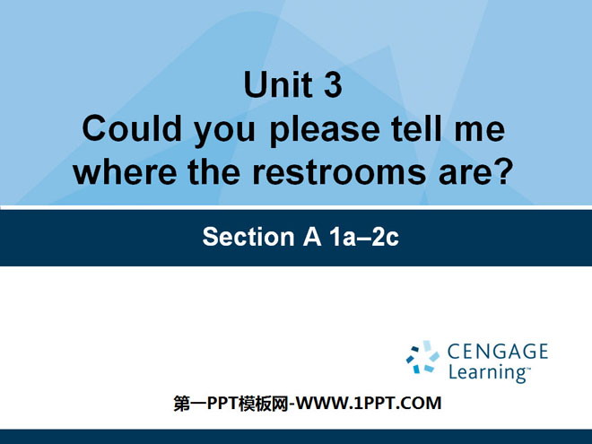 《Could you please tell me where the restrooms are?》PPT课件6