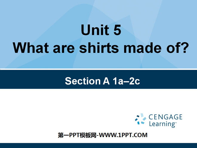 《What are the shirts made of?》PPT课件15