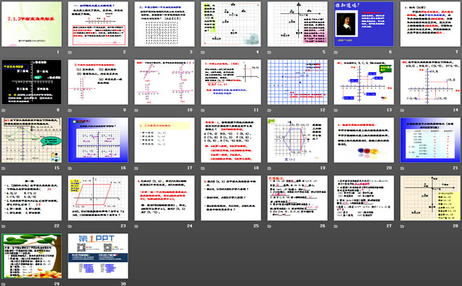 《平面直角坐標(biāo)系》PPT課件