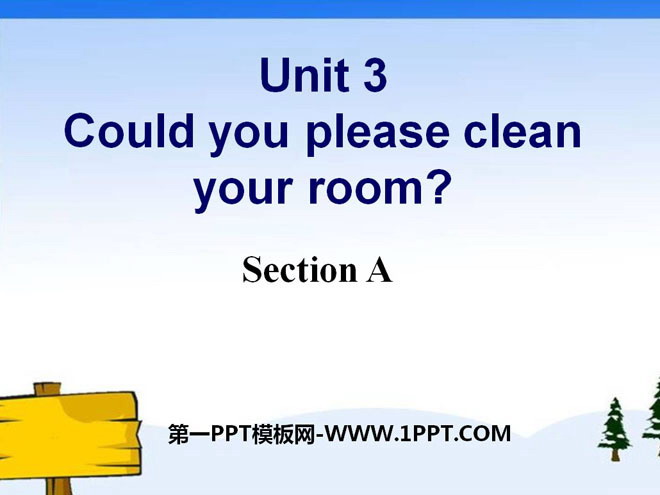 《Could you please clean your room?》PPT课件2