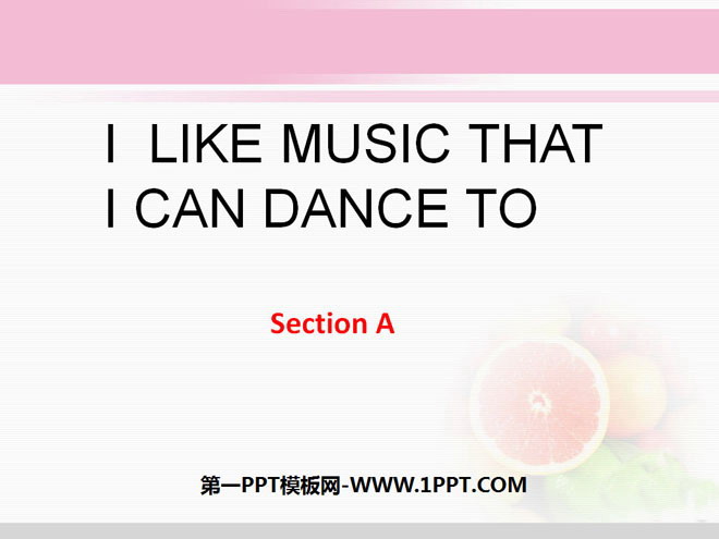 《I like music that I can dance to》PPT课件4