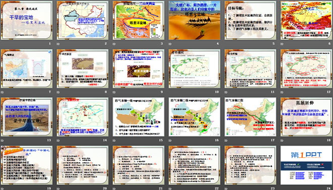 《干旱的寶地塔里木盆地》西北地區(qū)PPT課件4