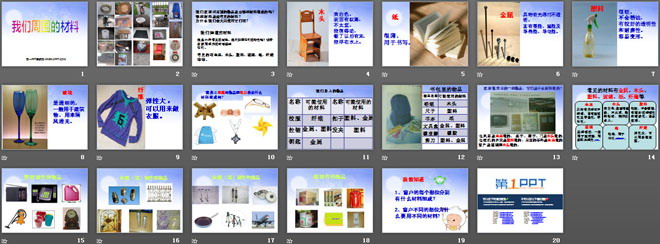 《我們周圍的材料》PPT課件2