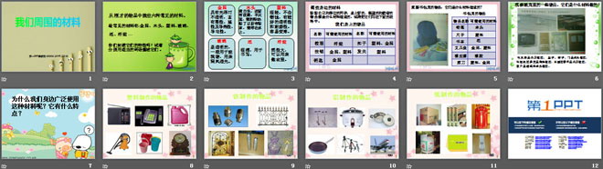 《我們周圍的材料》PPT課件3