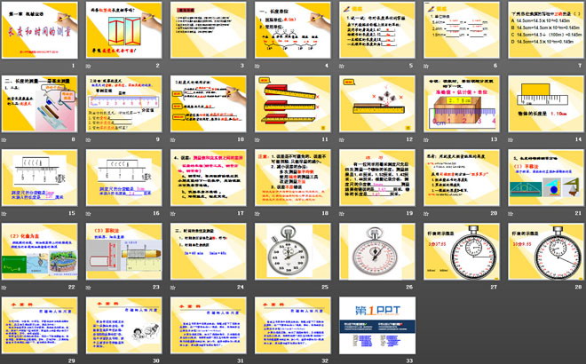 《長度和時(shí)間的測量》機(jī)械運(yùn)動(dòng)PPT課件8