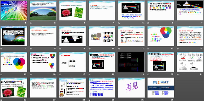 《光的色散》光現(xiàn)象PPT課件3