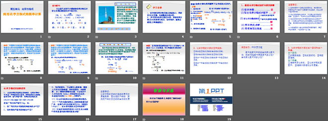 《利用化學方程式的簡單計算》化學方程式PPT課件2