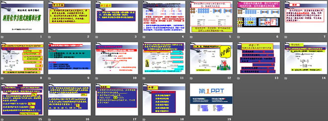 《利用化學方程式的簡單計算》化學方程式PPT課件5