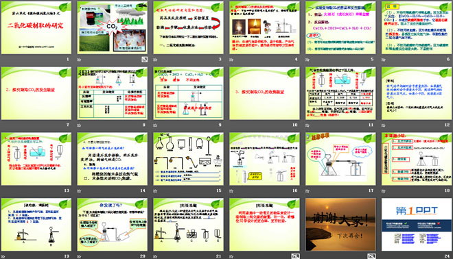 《二氧化碳制取的研究》碳和碳的氧化物PPT課件9