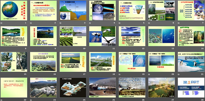 《生物圈是最大的生態(tài)系統(tǒng)》了解生物圈PPT課件9