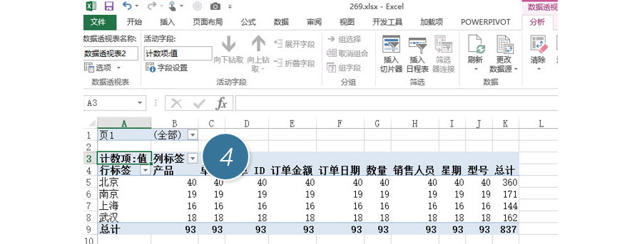 Excel如何實現(xiàn)多表的合并數(shù)據(jù)透視？