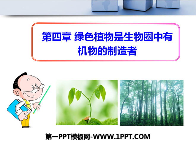 《绿色植物是生物圈中有机物的制造者》PPT课件