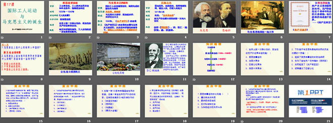 《國(guó)際工人運(yùn)動(dòng)與馬克思主義的誕生》無(wú)產(chǎn)階級(jí)的斗爭(zhēng)與資產(chǎn)階級(jí)統(tǒng)治的加強(qiáng)PPT課件5