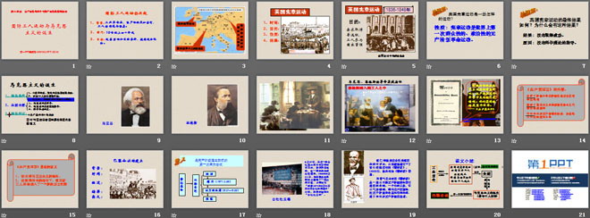 《國(guó)際工人運(yùn)動(dòng)與馬克思主義的誕生》無產(chǎn)階級(jí)的斗爭(zhēng)與資產(chǎn)階級(jí)統(tǒng)治的加強(qiáng)PPT課件9