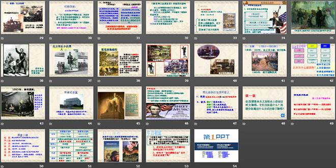 《美國(guó)南北戰(zhàn)爭(zhēng)》無(wú)產(chǎn)階級(jí)的斗爭(zhēng)與資產(chǎn)階級(jí)統(tǒng)治的加強(qiáng)PPT課件2