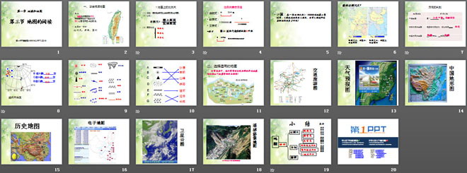 《地圖的閱讀》地球和地圖PPT課件8