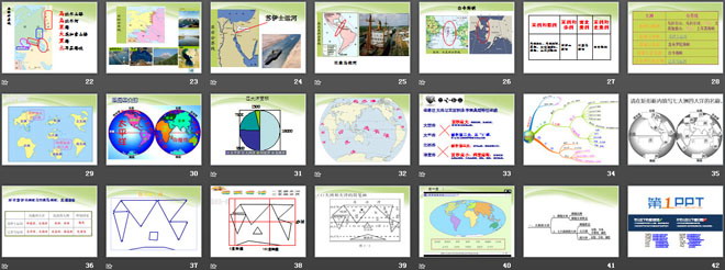 《大洲和大洋》陸地和海洋PPT課件7