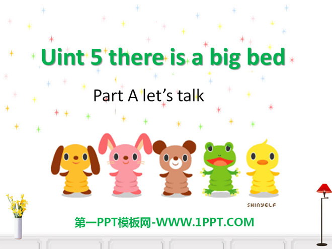 《There is a big bed》PPT课件8
