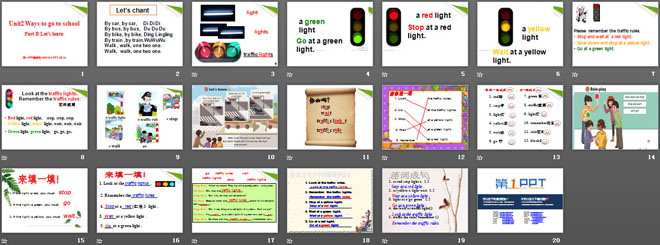 《Ways to go to school》PPT課件15