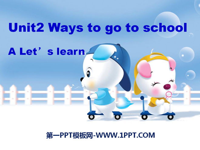 《Ways to go to school》PPT課件16