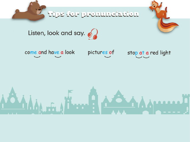 《Ways to go to school》tips for pronunciation Flash動(dòng)畫(huà)課件