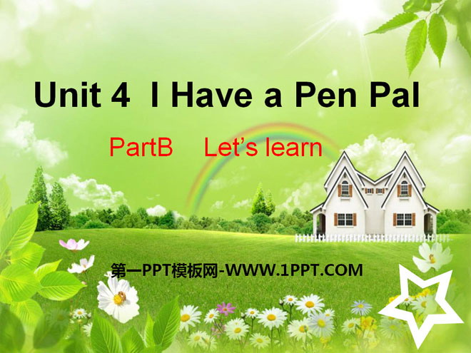 《I have a pen pal》PPT課件21