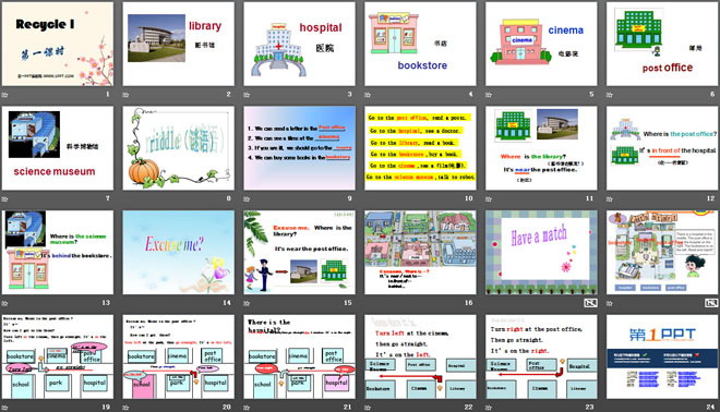 人教版PEP六年級(jí)英語上冊《recycle1》PPT課件