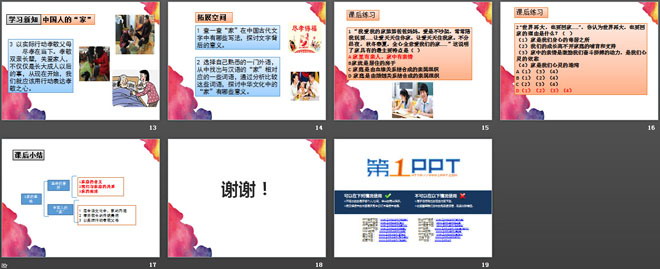 《家的意味》PPT