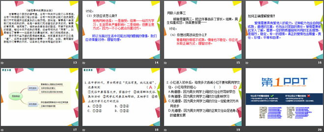 《青春萌動(dòng)》PPT