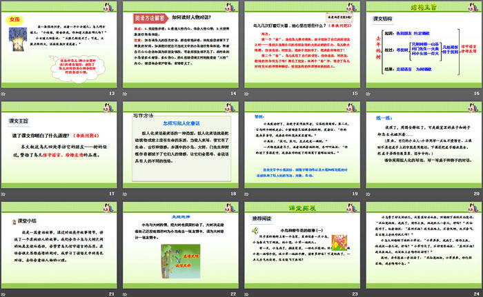 《去年的樹(shù)》PPT下載