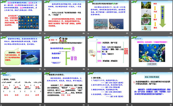 《富饒的西沙群島》PPT下載