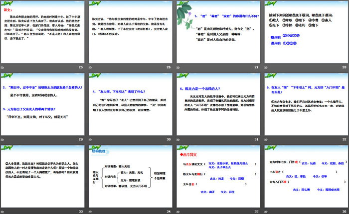 《世說新語二則》PPT